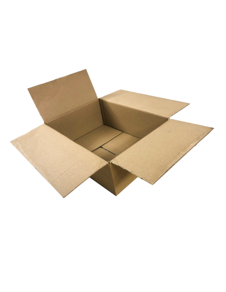 Cajas de cartón marrón 54x39x20cm para mudanza, almacenaje, libros.