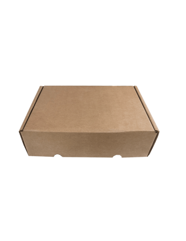Caja automontable 31'5x22'5x11cm marrón Caja automontable 31'5x22'5x11cm marrón