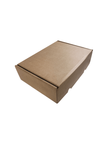 Caja automontable 31'5x22'5x11cm marrón Caja automontable 31'5x22'5x11cm marrón