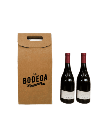 Cajas marrones 2 botellas de vino...