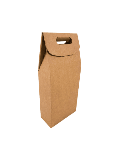 Cajas marrones 2 botellas de vino...