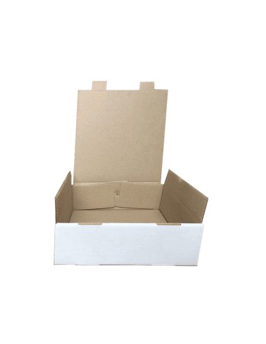 Caja para tartas 27x26x7'5cm blanco