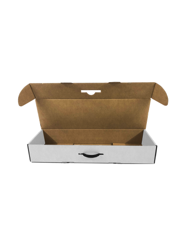 Caja blanca para 1 jamón...