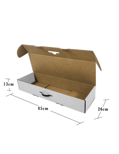 Caja blanca para 1 jamón... 2
