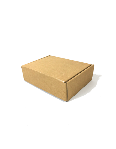 Caja automontable 36,5x25x10cm marrón