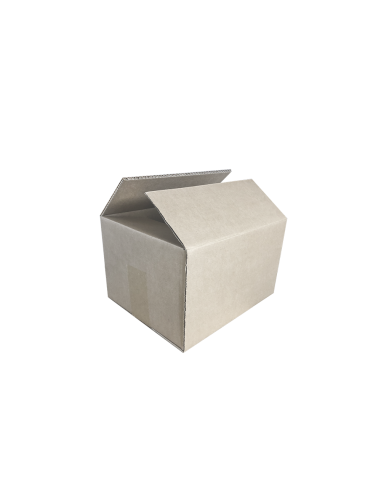 Caja de solapas 50x30x30cm marrón...