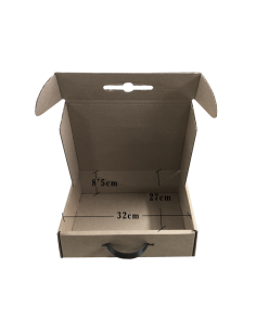 Estuche maletín marrón de... 2